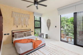 Brand-New Apartment in Tulum with Impressive Amenities, Pool, Spa, Temazcal, Restaurant & Yoga Area